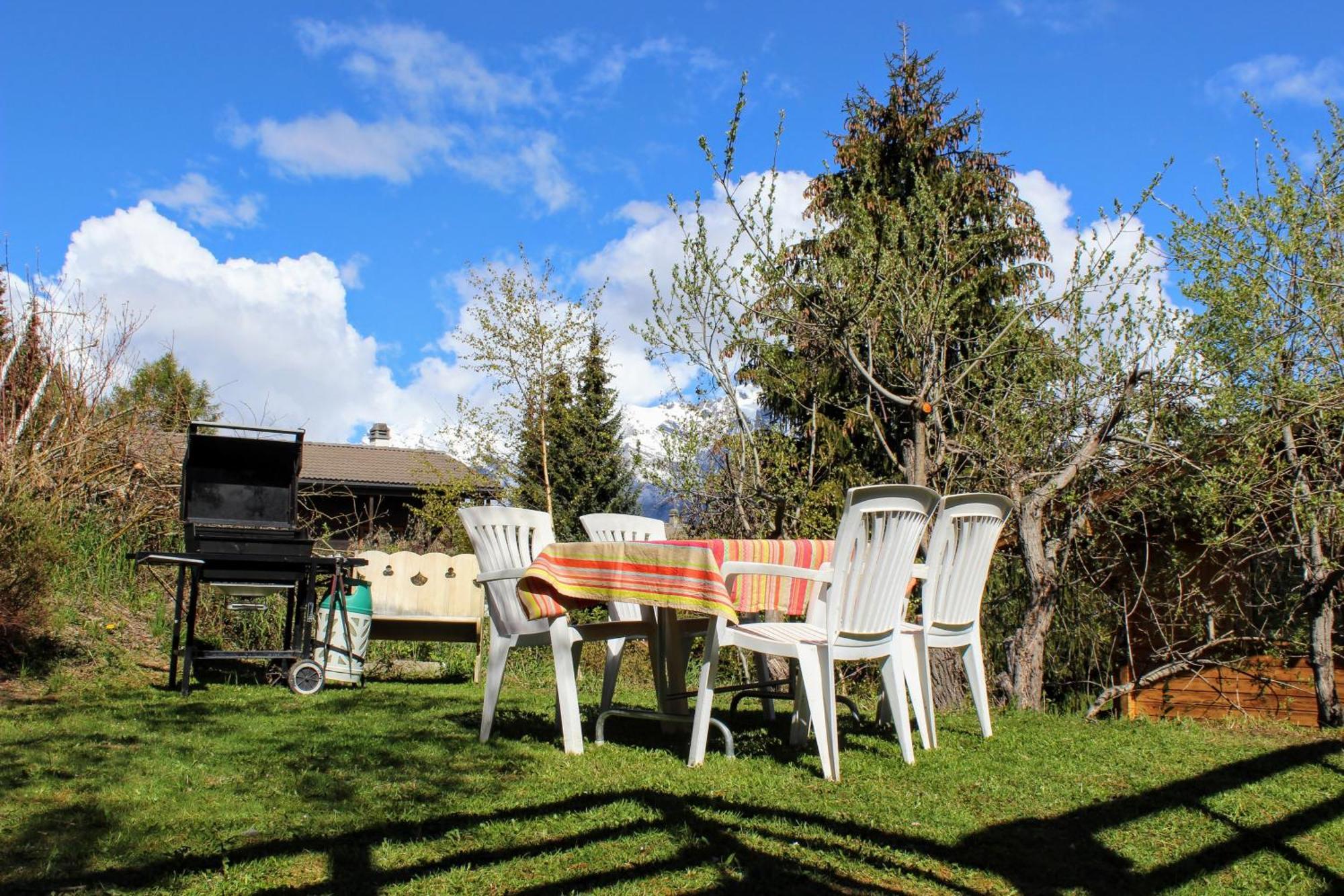 Chalet As Des Pics Nendaz Buitenkant foto
